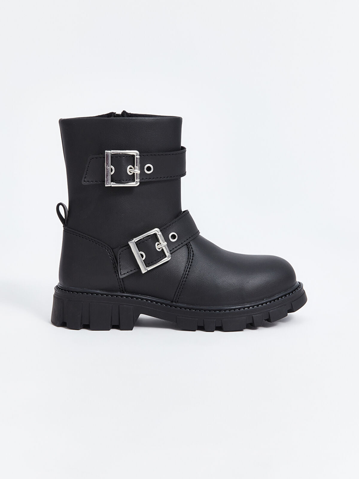 Leather-Look Ankle Boot for Girls Child