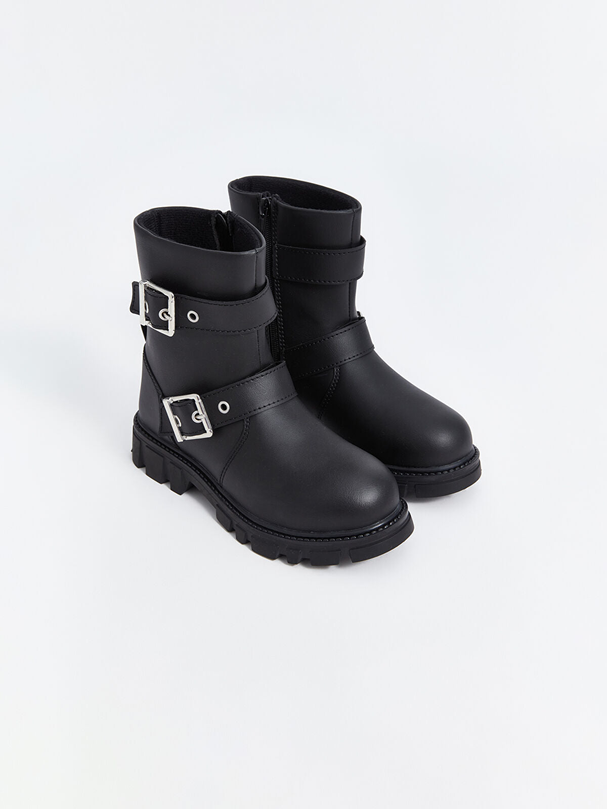 Leather-Look Ankle Boot for Girls Child