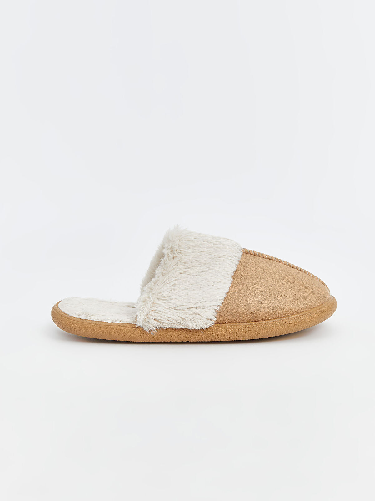 Wool Fleece Women's Home Slippers with Heat Protection