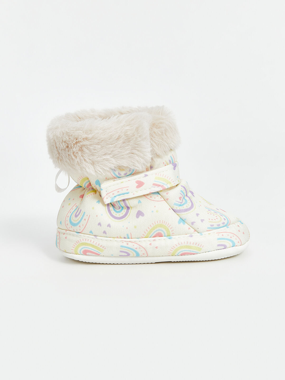 Striped Baby Girl Pre-Walking Home Shoe