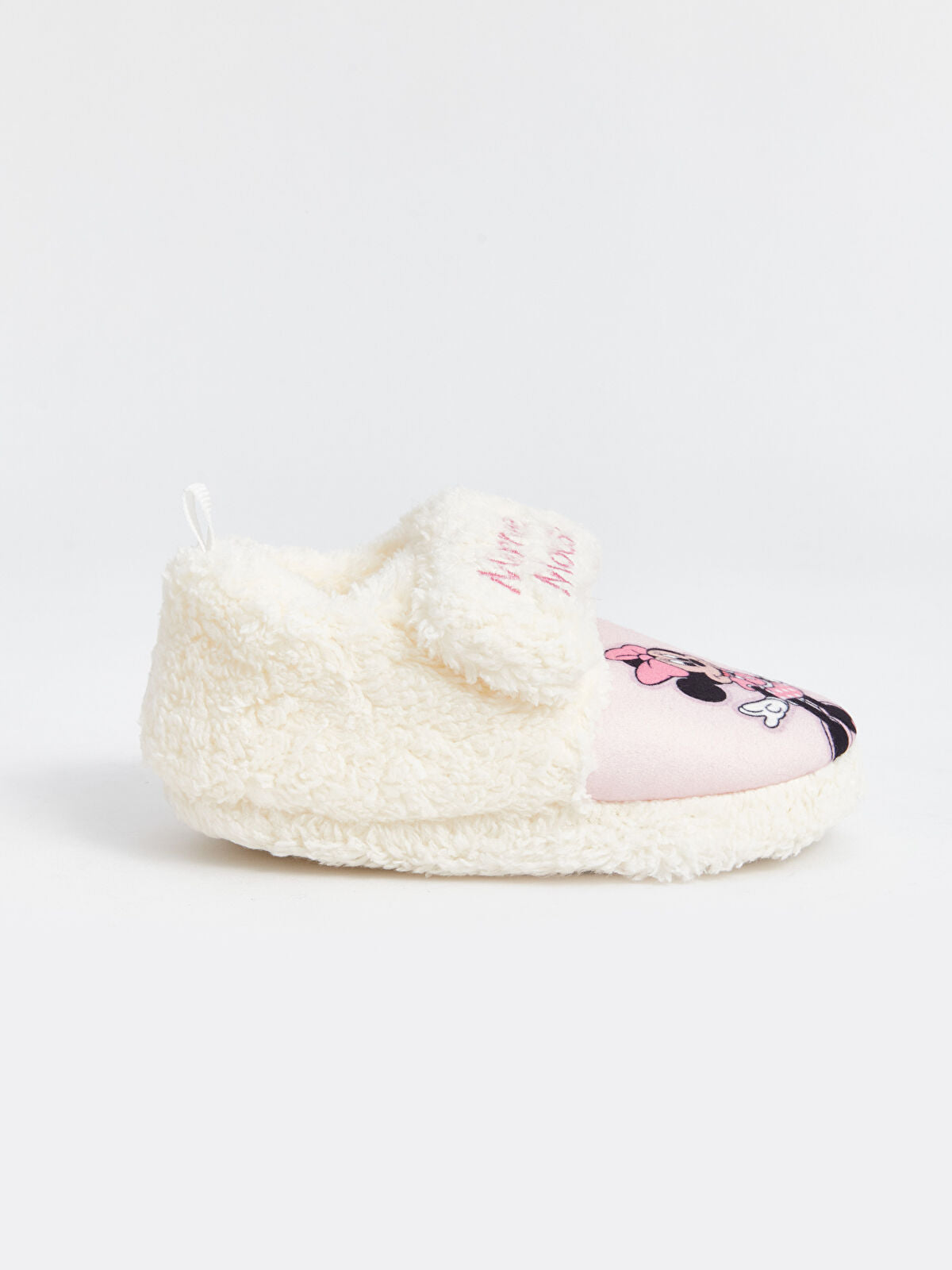 Minnie Mouse Embroidered Lace Baby Girls House Slipper