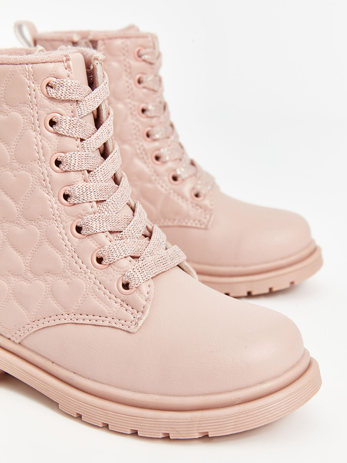 Leather-Look Strap and Buckle Girls' Child Boot