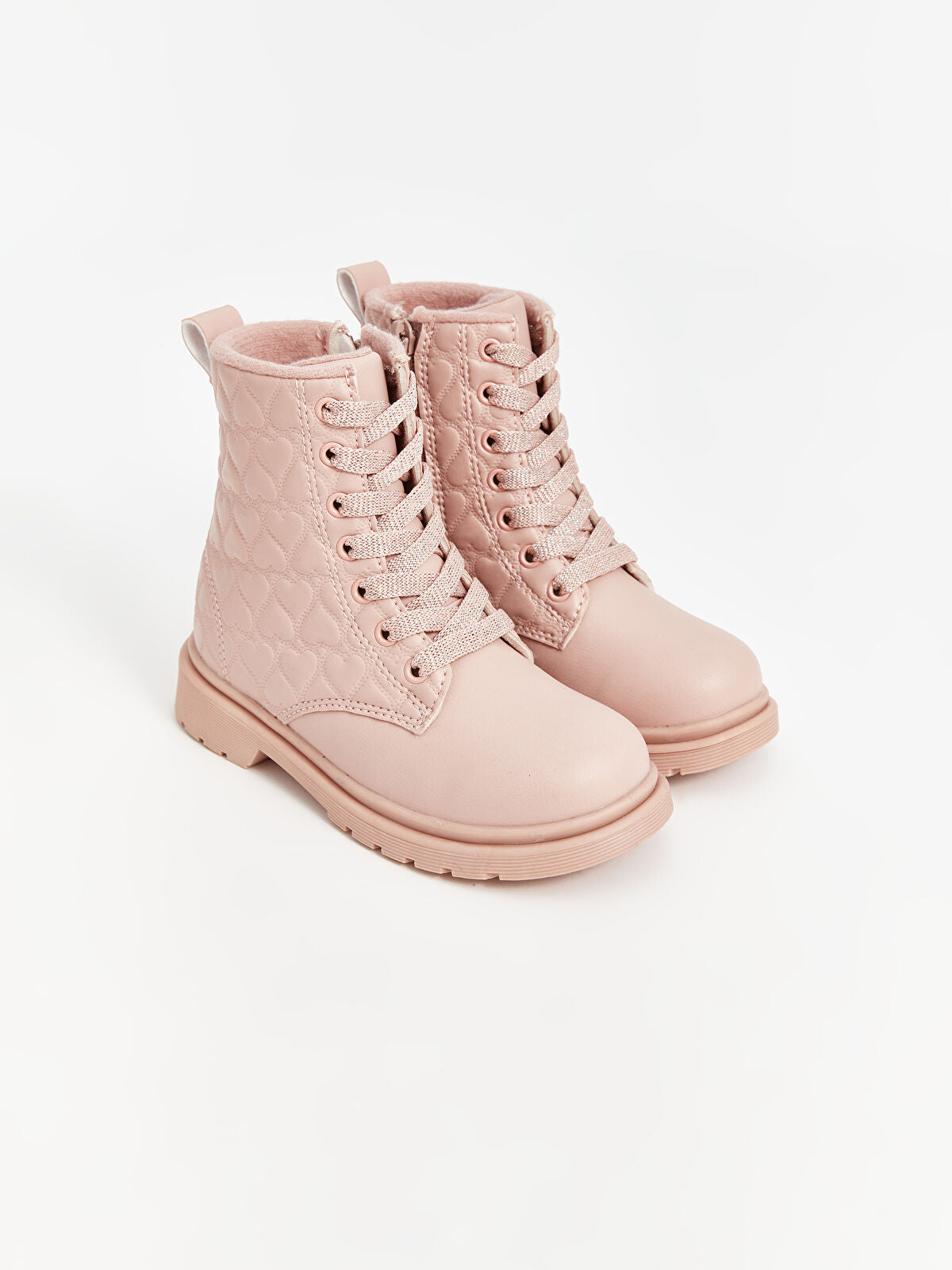 Leather-Look Strap and Buckle Girls' Child Boot