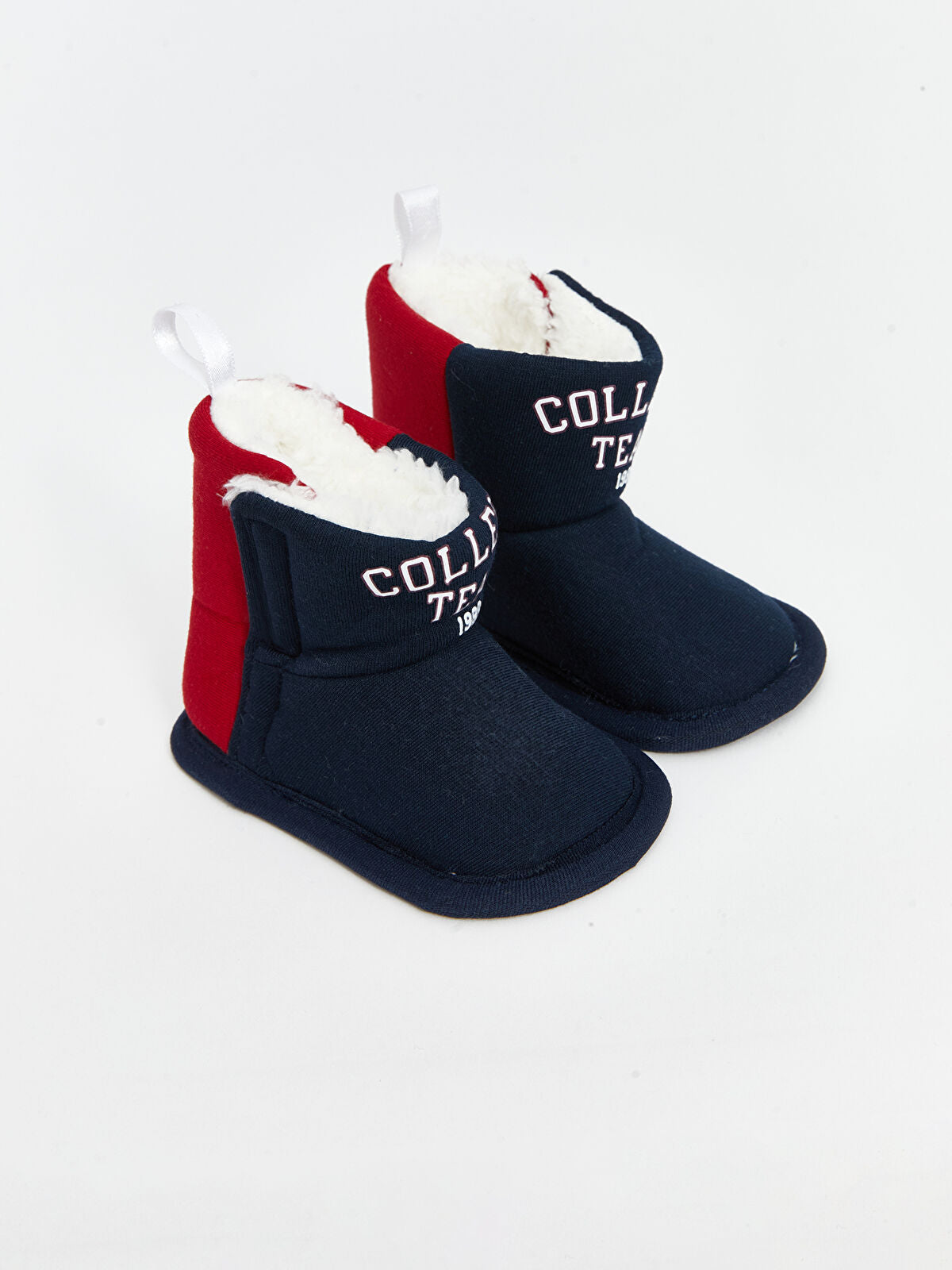 Detailed Lace Cloth Boys Baby Pre-Walking Home Shoe