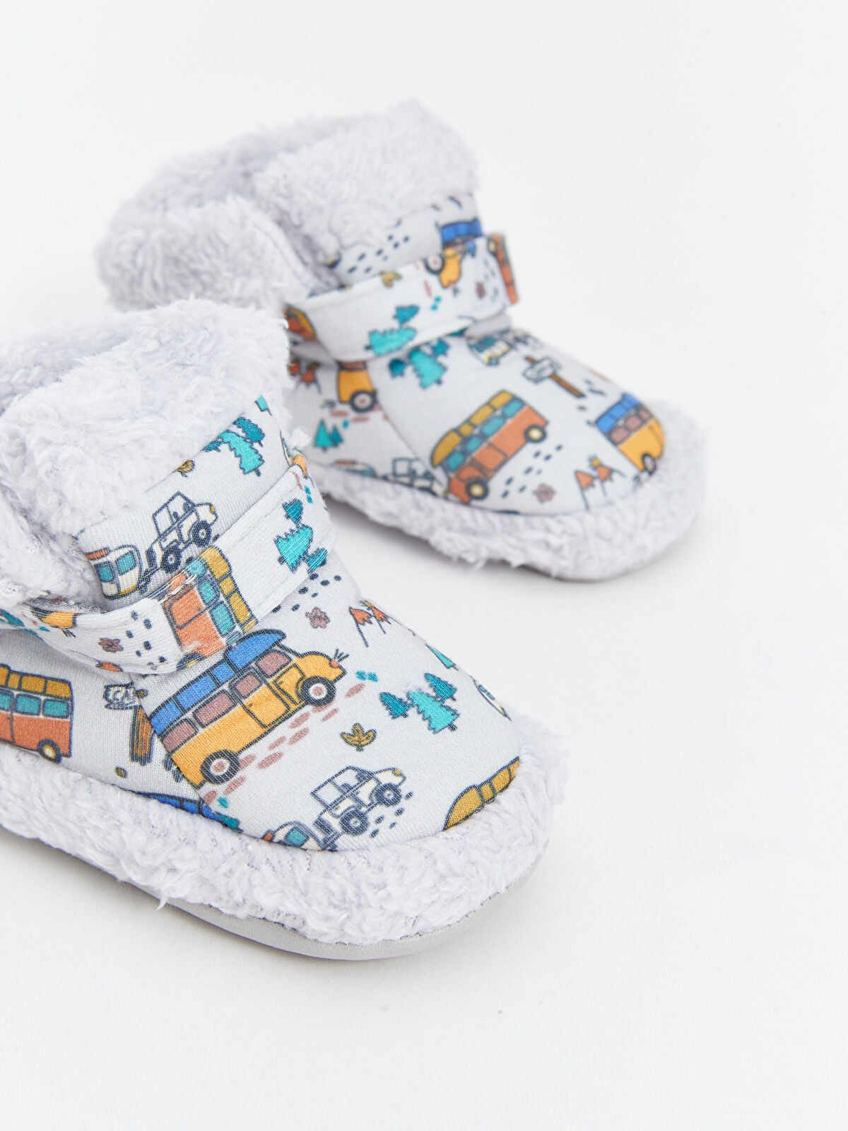 Walkie Talk Toddler Boys' Soft Sole Baby Shoes with Fun Clinks
