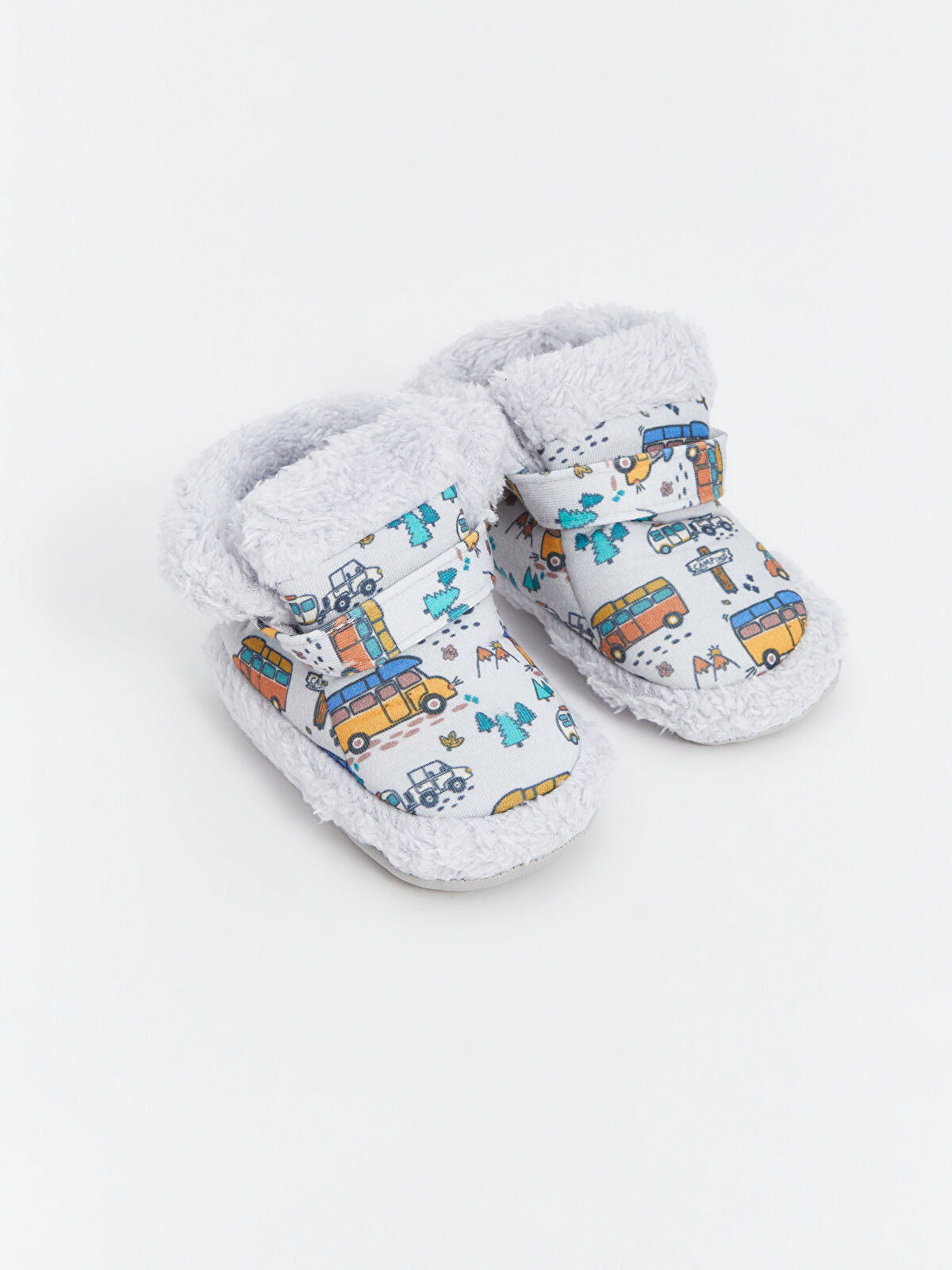 Walkie Talk Toddler Boys' Soft Sole Baby Shoes with Fun Clinks