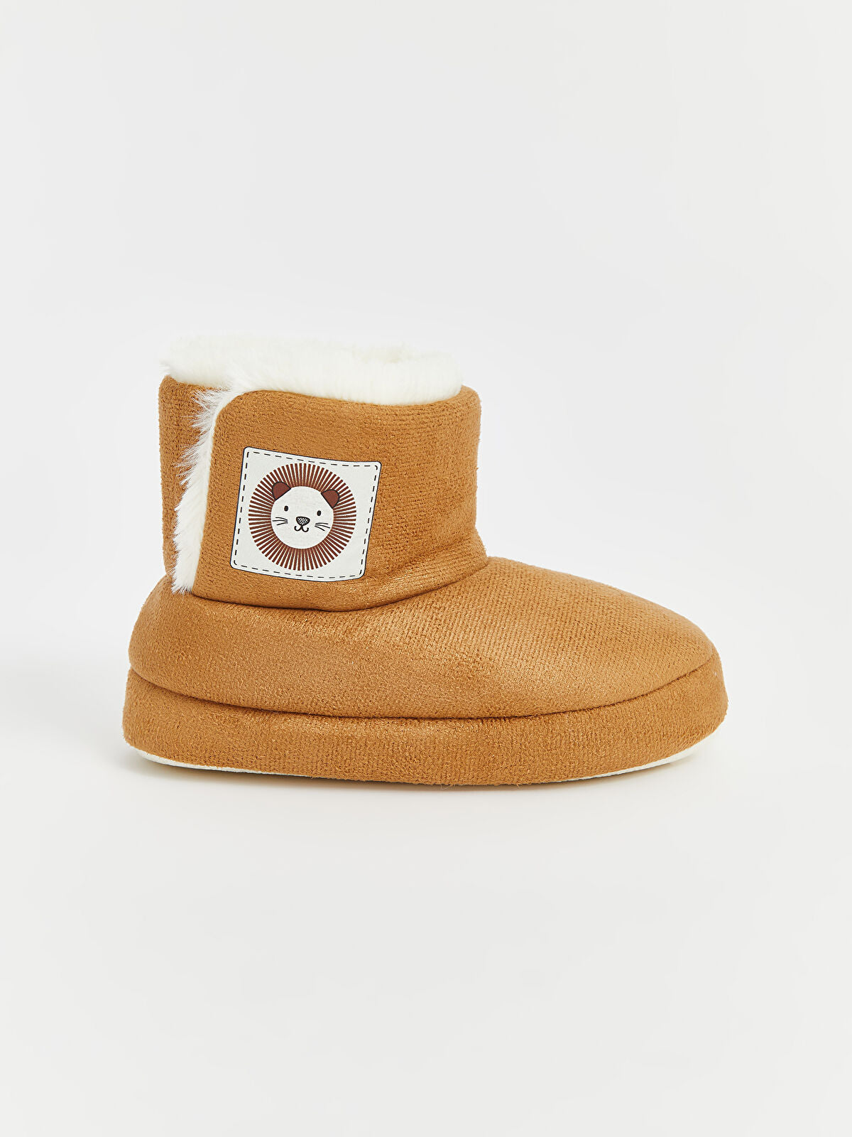 Printed Fleece Baby Boy Home Slipper