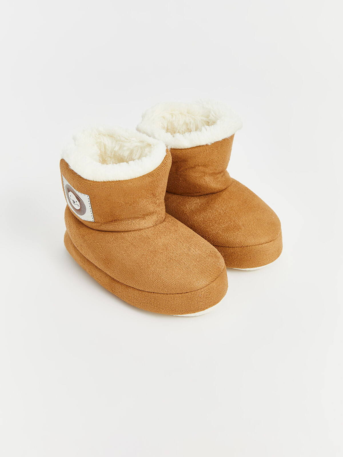 Printed Fleece Baby Boy Home Slipper