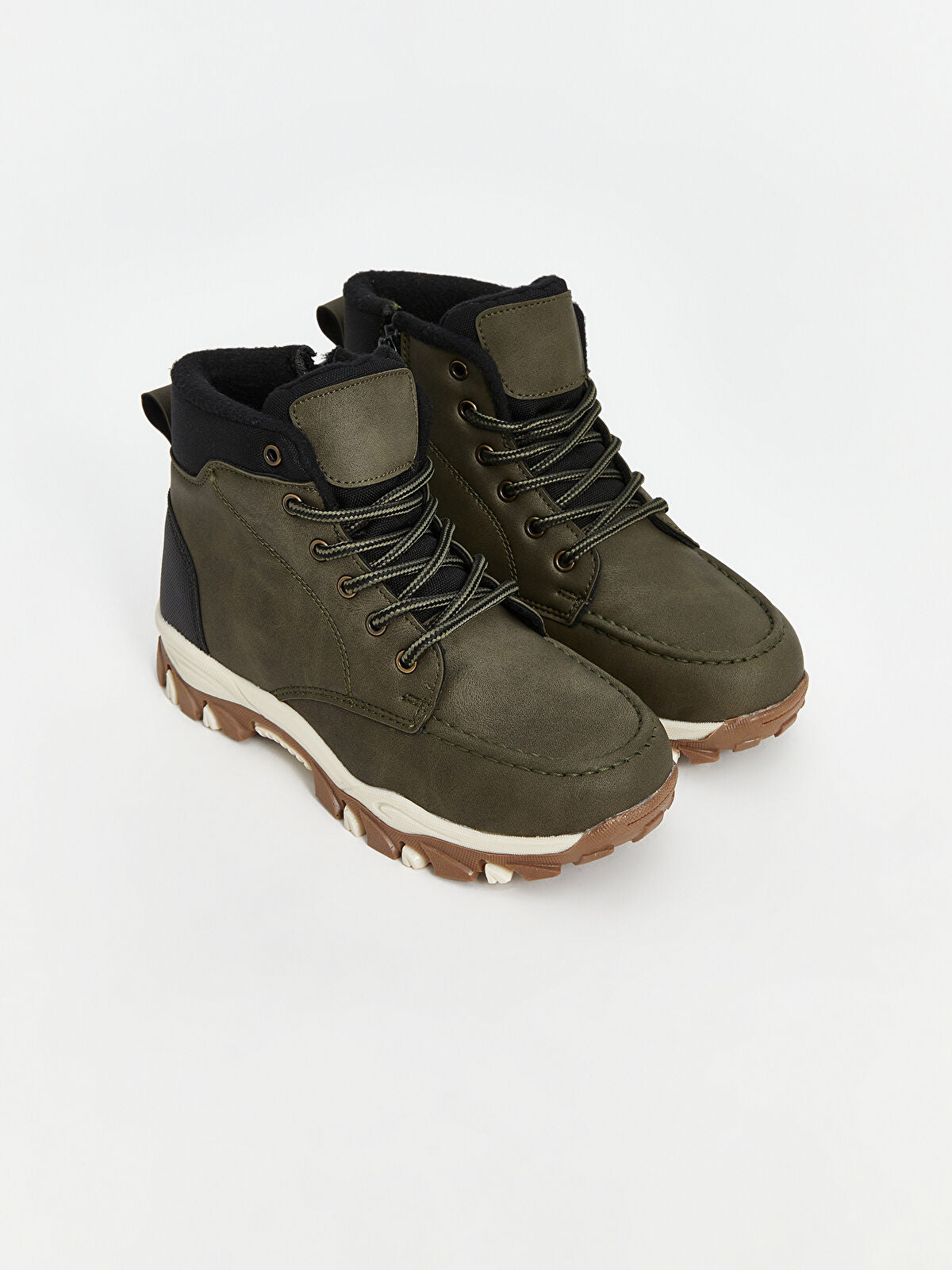 Leather-Look Boy Child Boot
