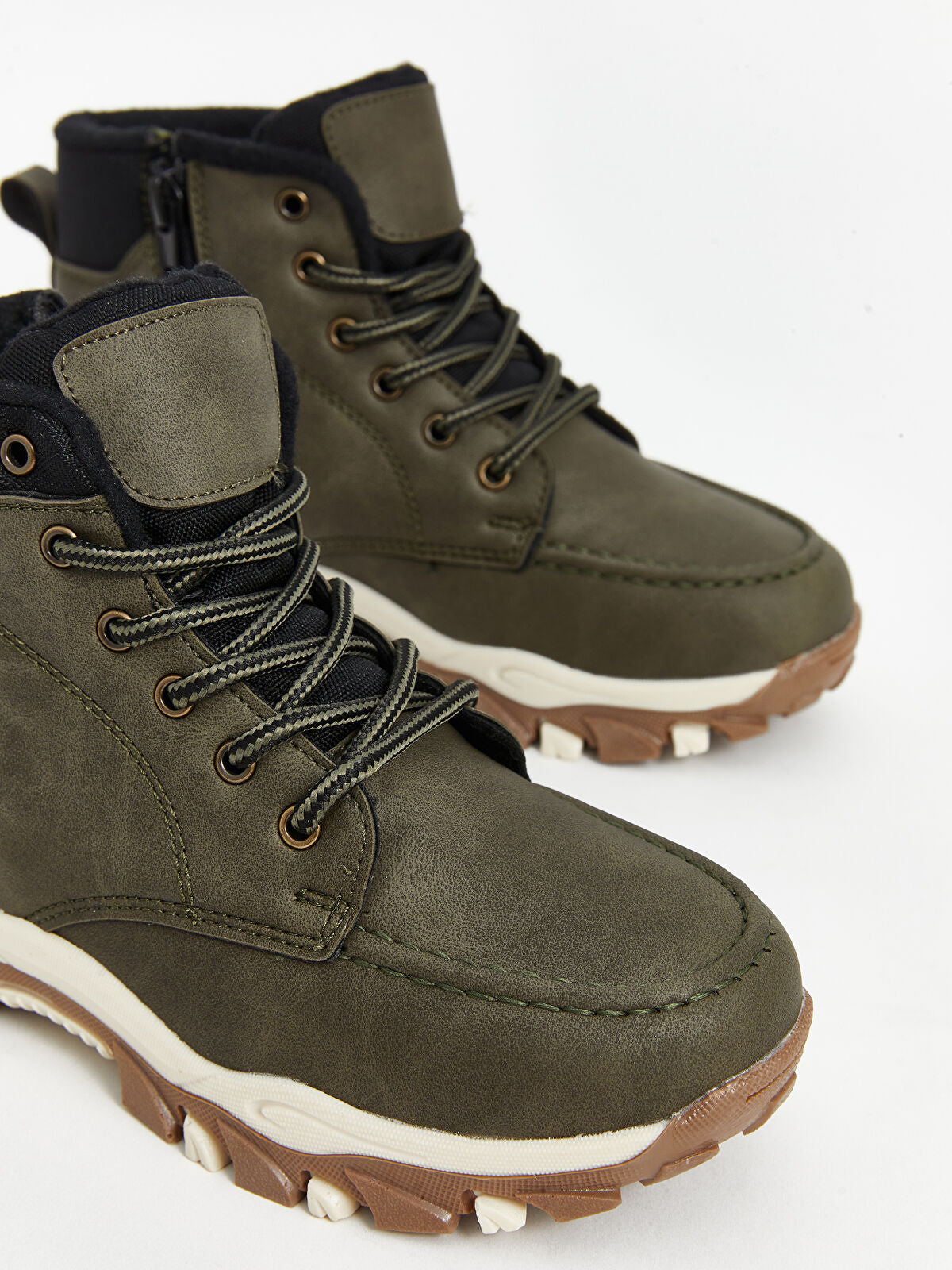 Leather-Look Boy Child Boot