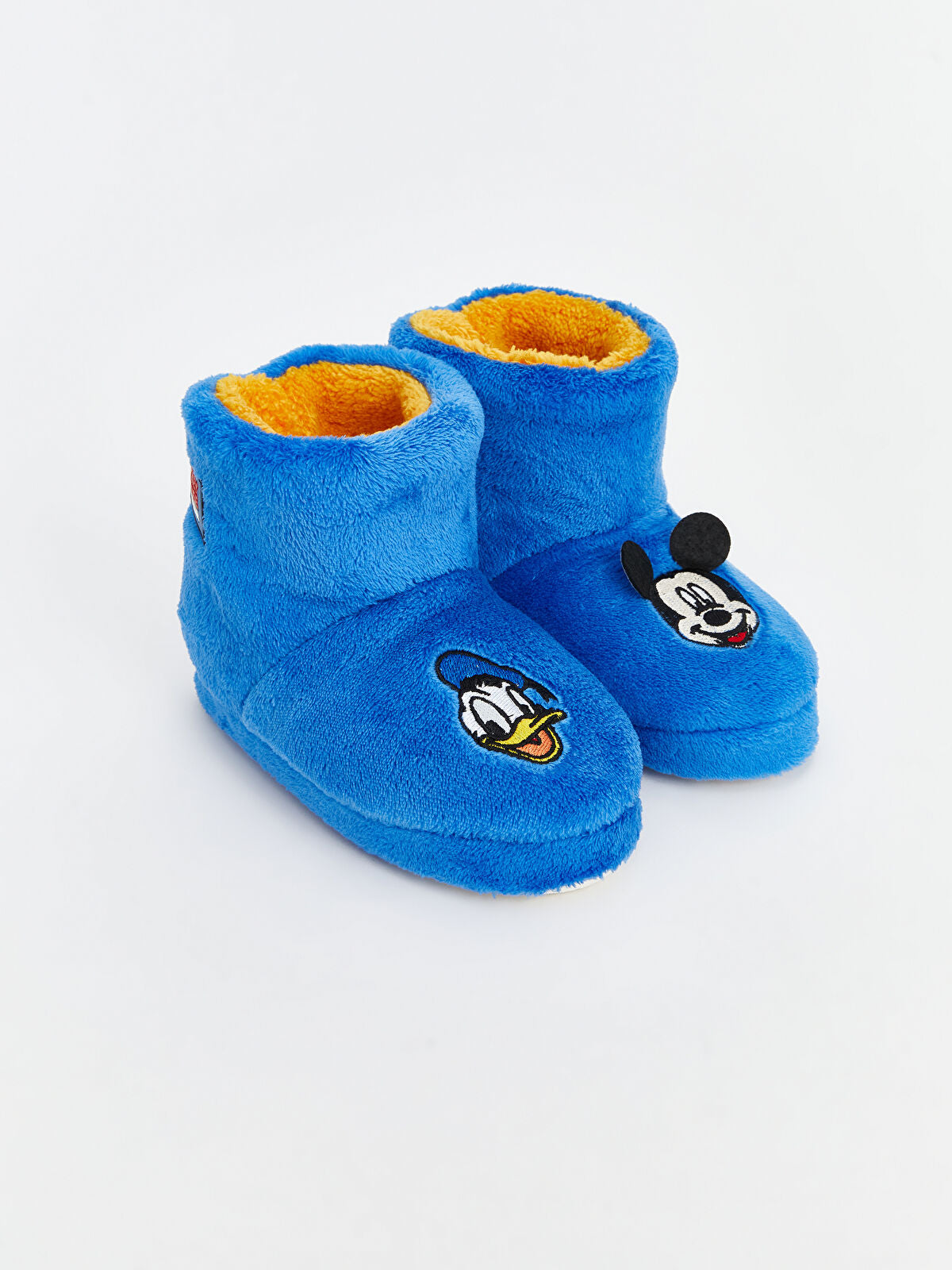 Mickey Mouse Embroidery Velcro Boys' House Shoe