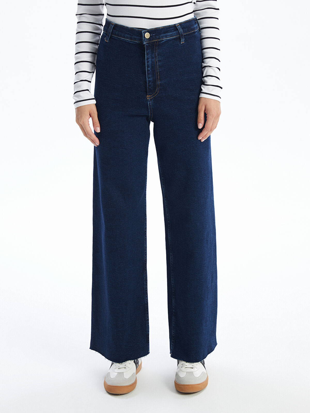 Wideleg Female Jean Pants