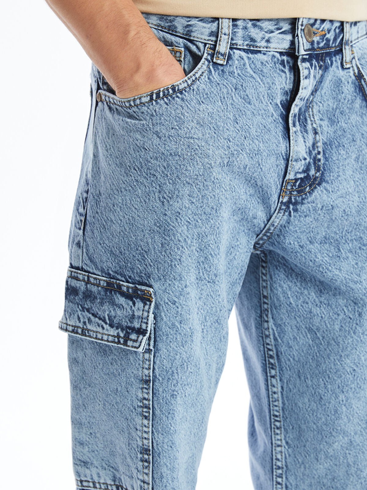 LCW Jeans Black 780 Jogger Men's Jean Pantalon Size with Special Offers, Installments and Cash on Delivery at LCW! Shop online now and have it delivered to your door! - W5BC35Z8-326