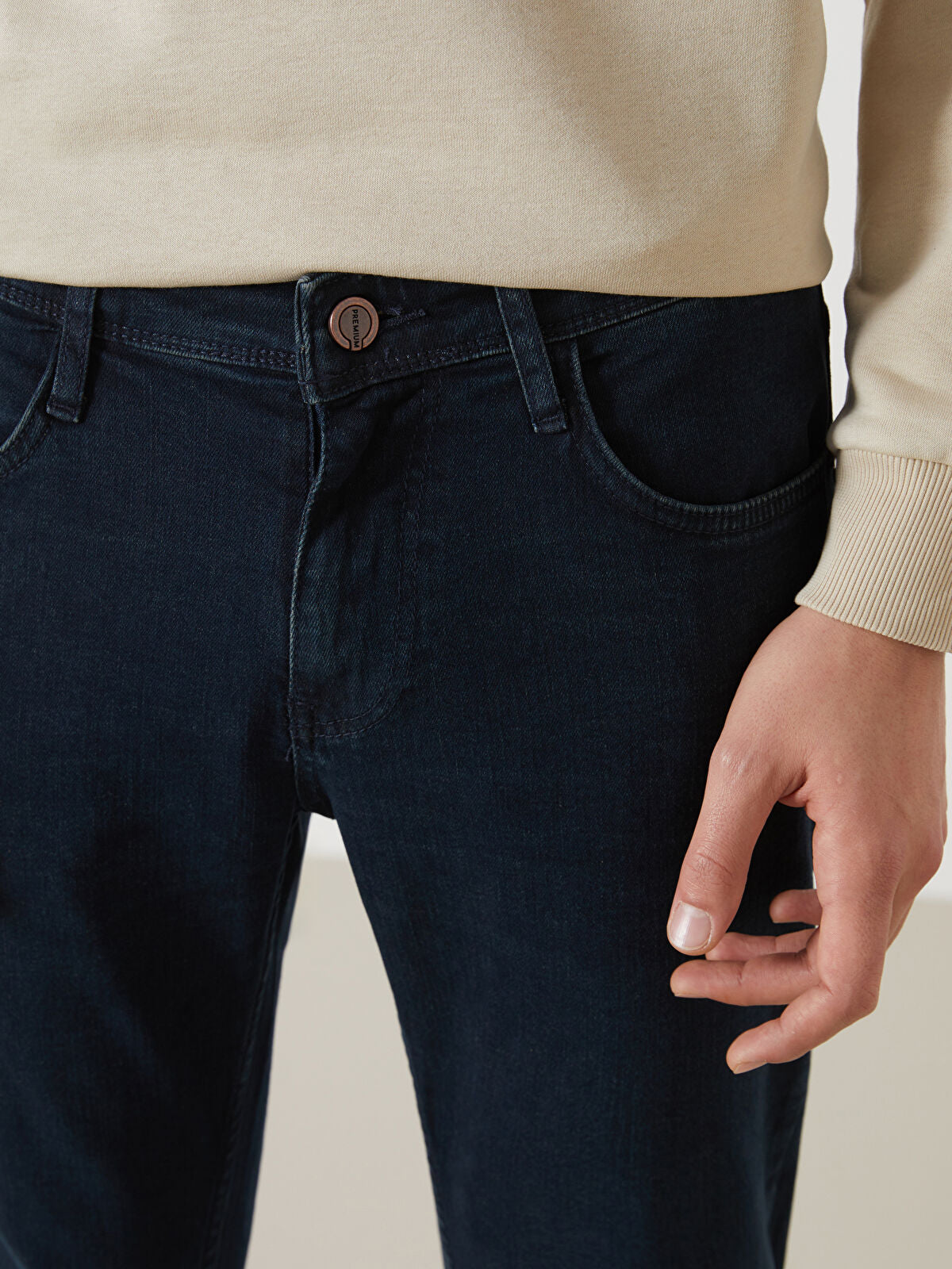 750 Slim Fit Men's Woven Jean Pantalon
