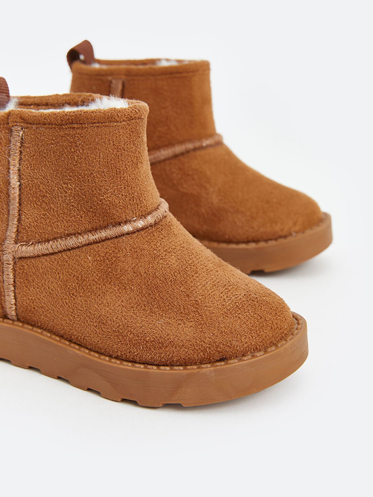 Suede-Look Baby Girl Boot