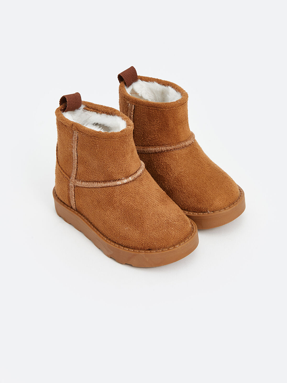 Suede-Look Baby Girl Boot