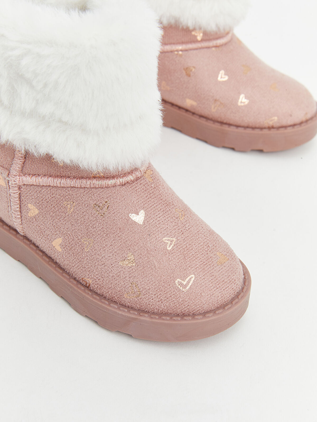Patterned Heeled Baby Girl Shoe