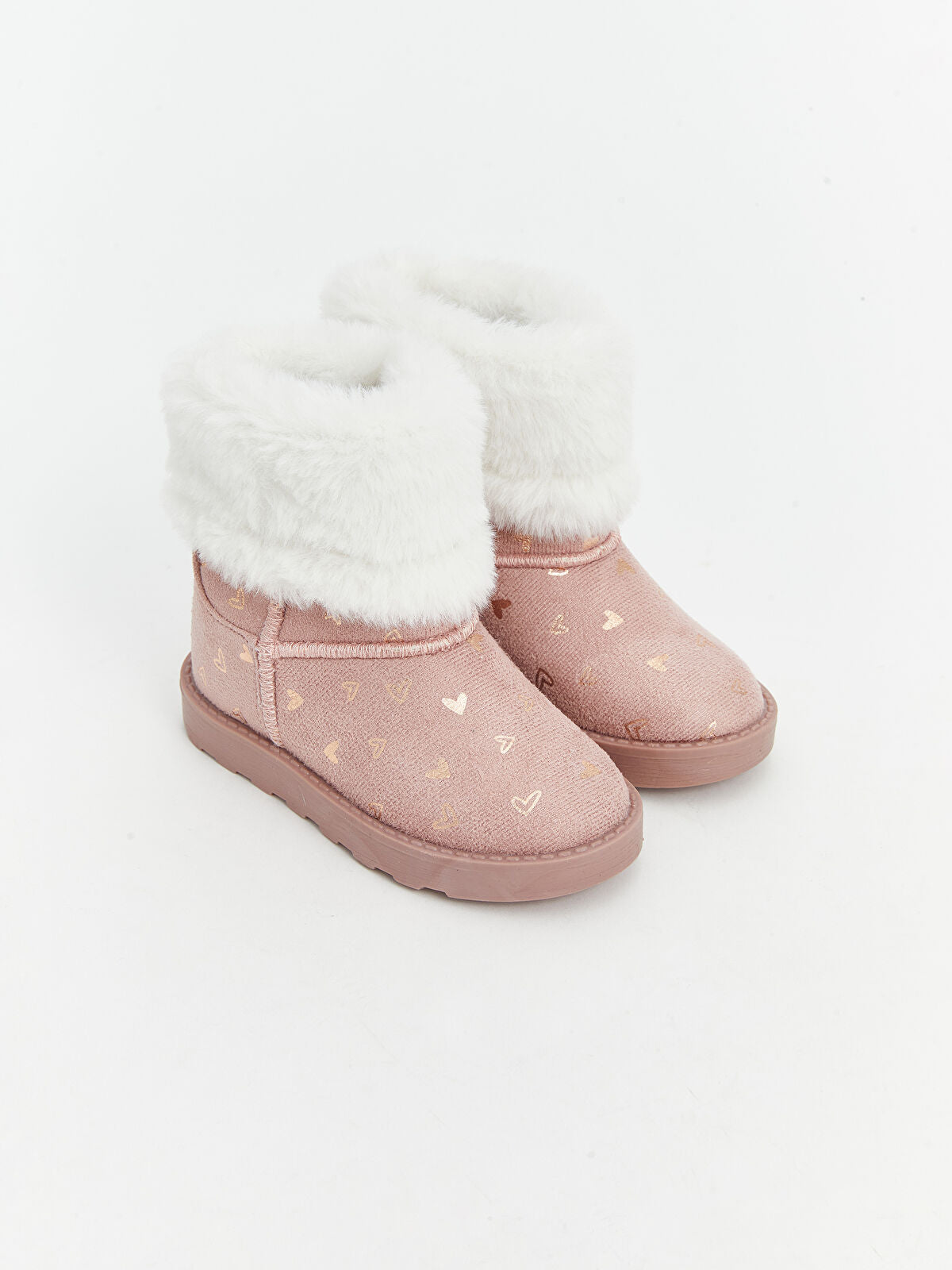 Patterned Heeled Baby Girl Shoe