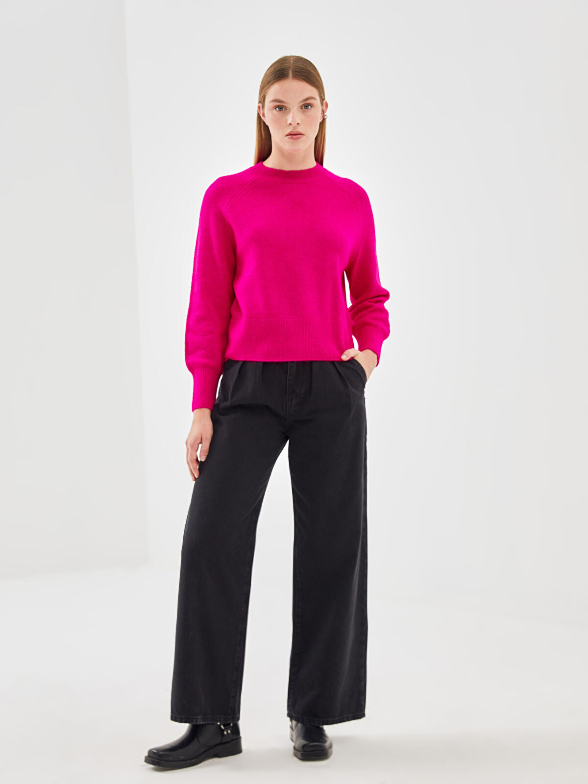 Wide Leg Women's Jeans Pants
