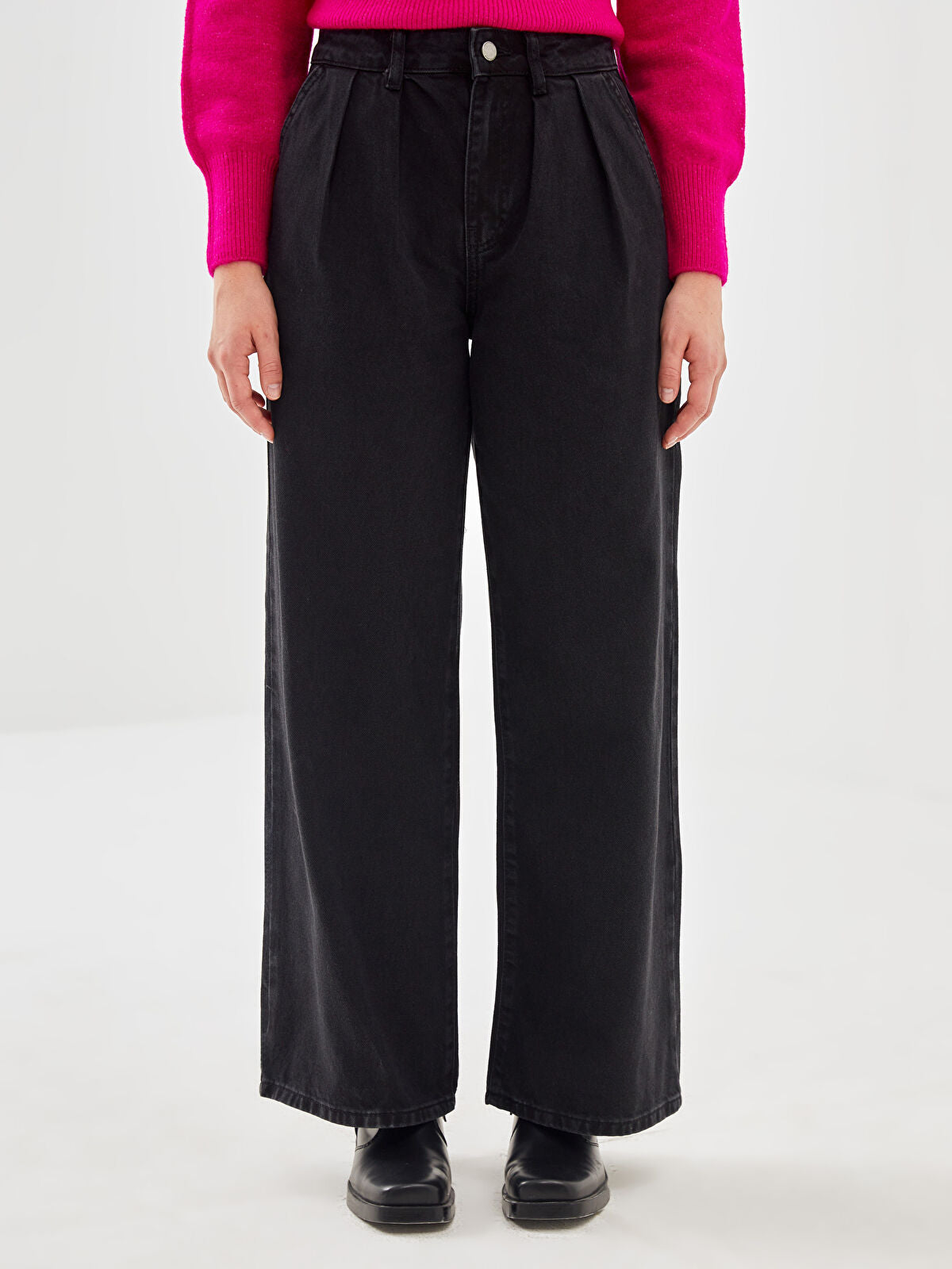 Wide Leg Women's Jeans Pants