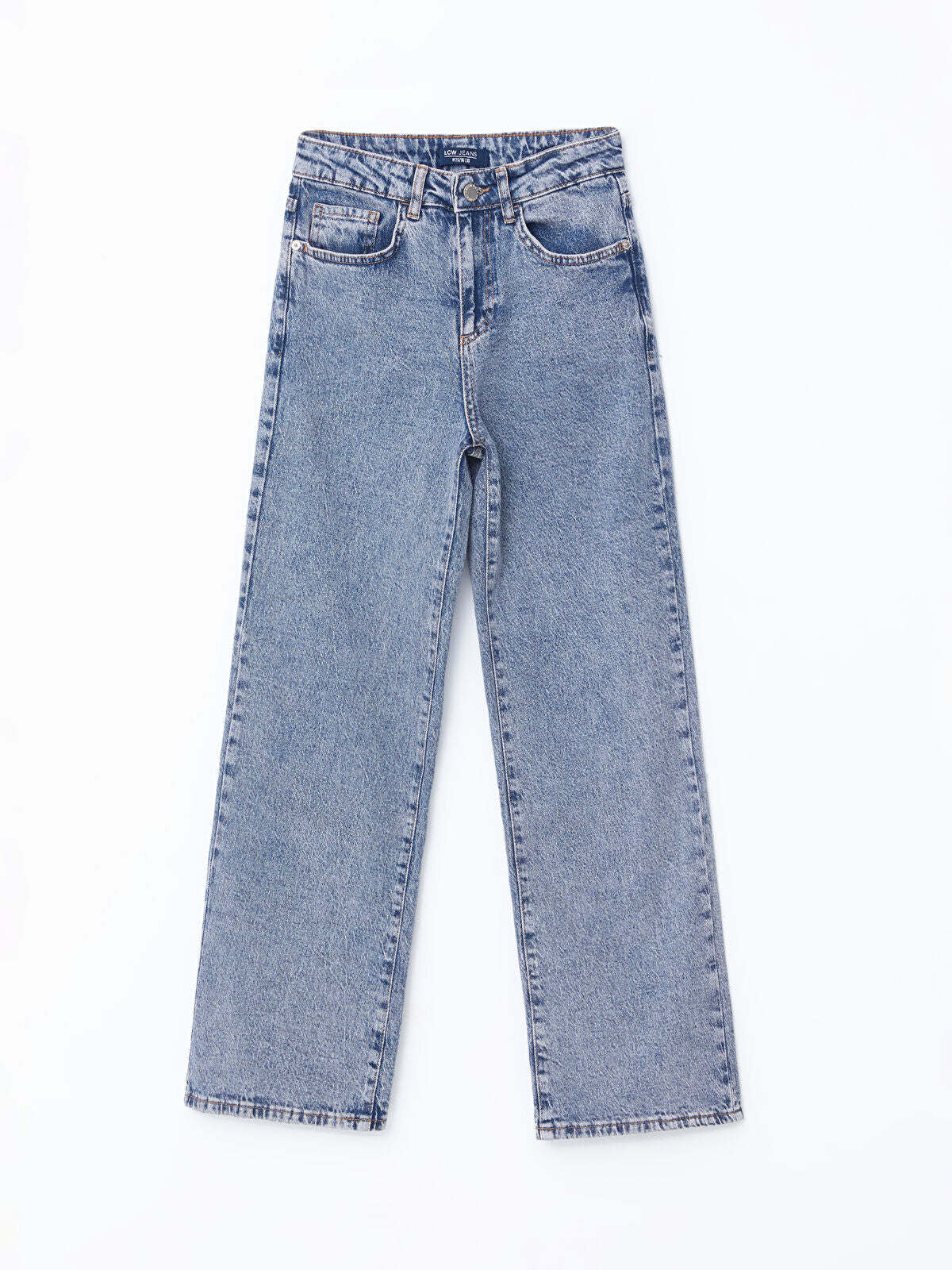 Wideleg Female Jean Pants