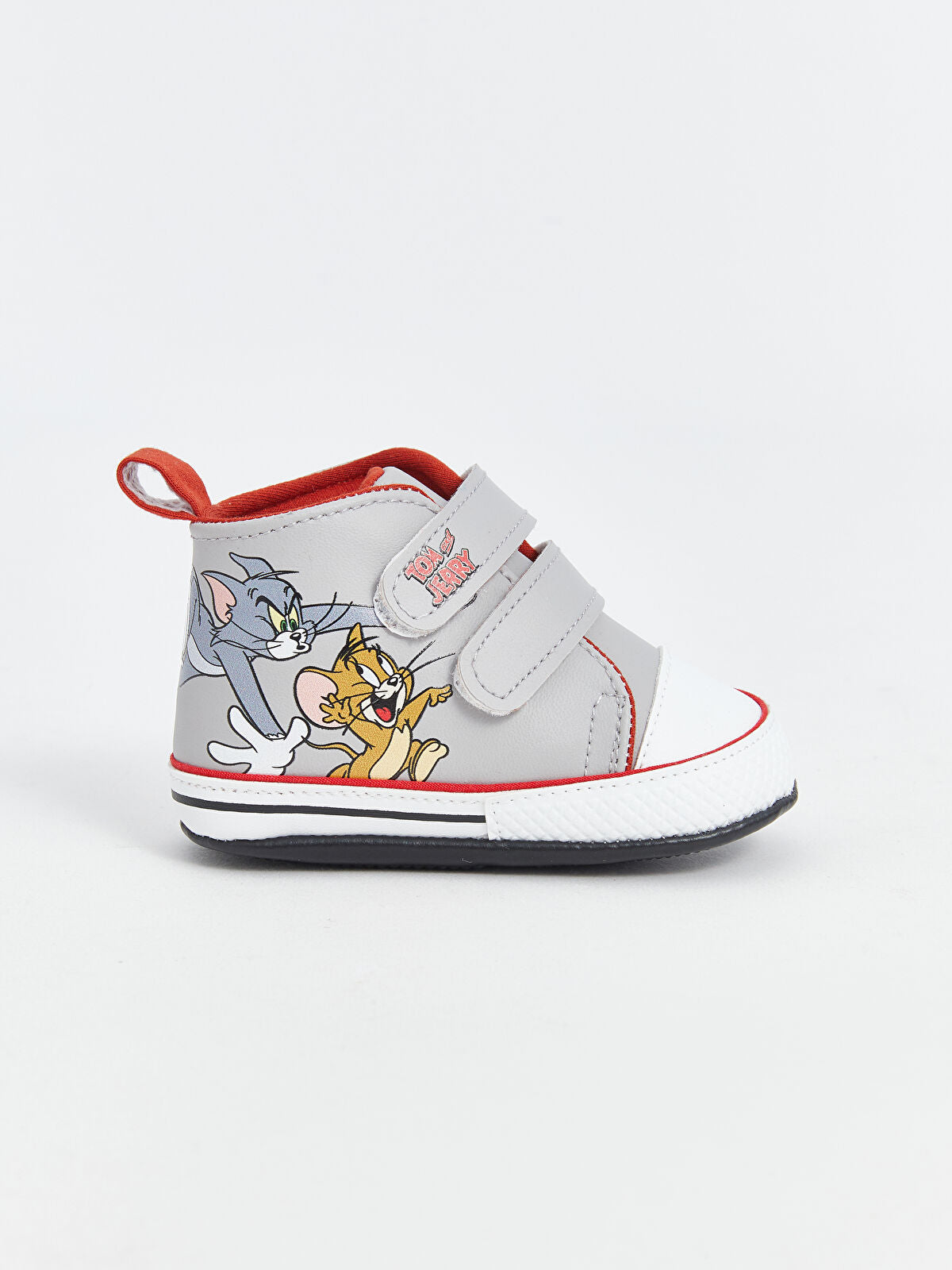 Tom and Jerry Patterned Baby Pre-Walking Shoes