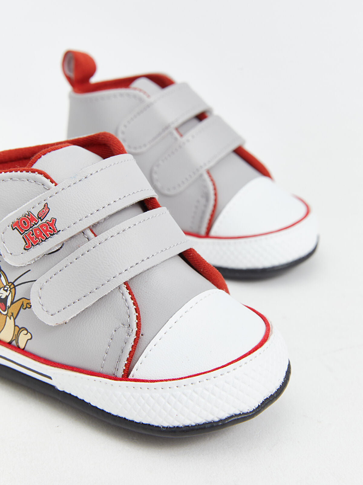 Tom and Jerry Patterned Baby Pre-Walking Shoes