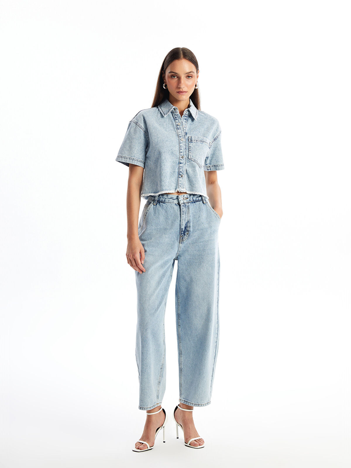 Balloon Fit Women's Jeans Pants
