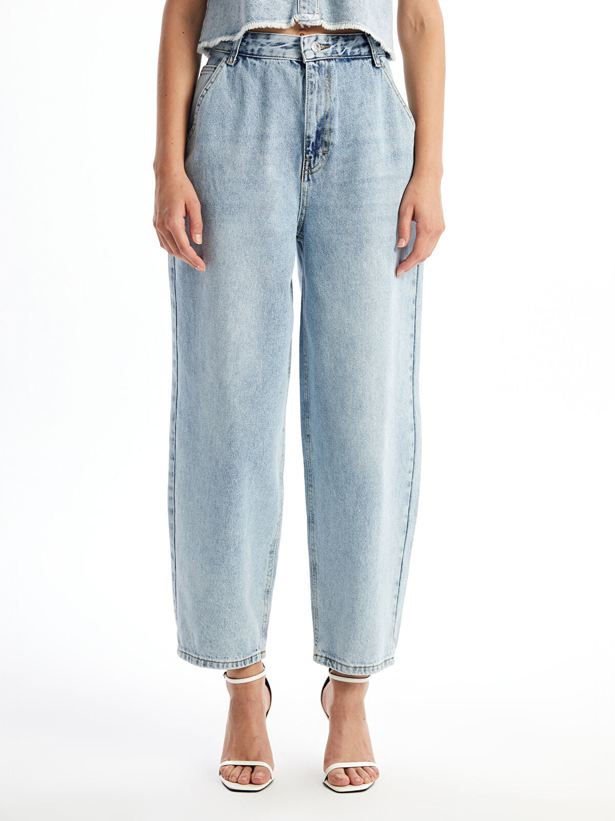 Balloon Fit Women's Jeans Pants