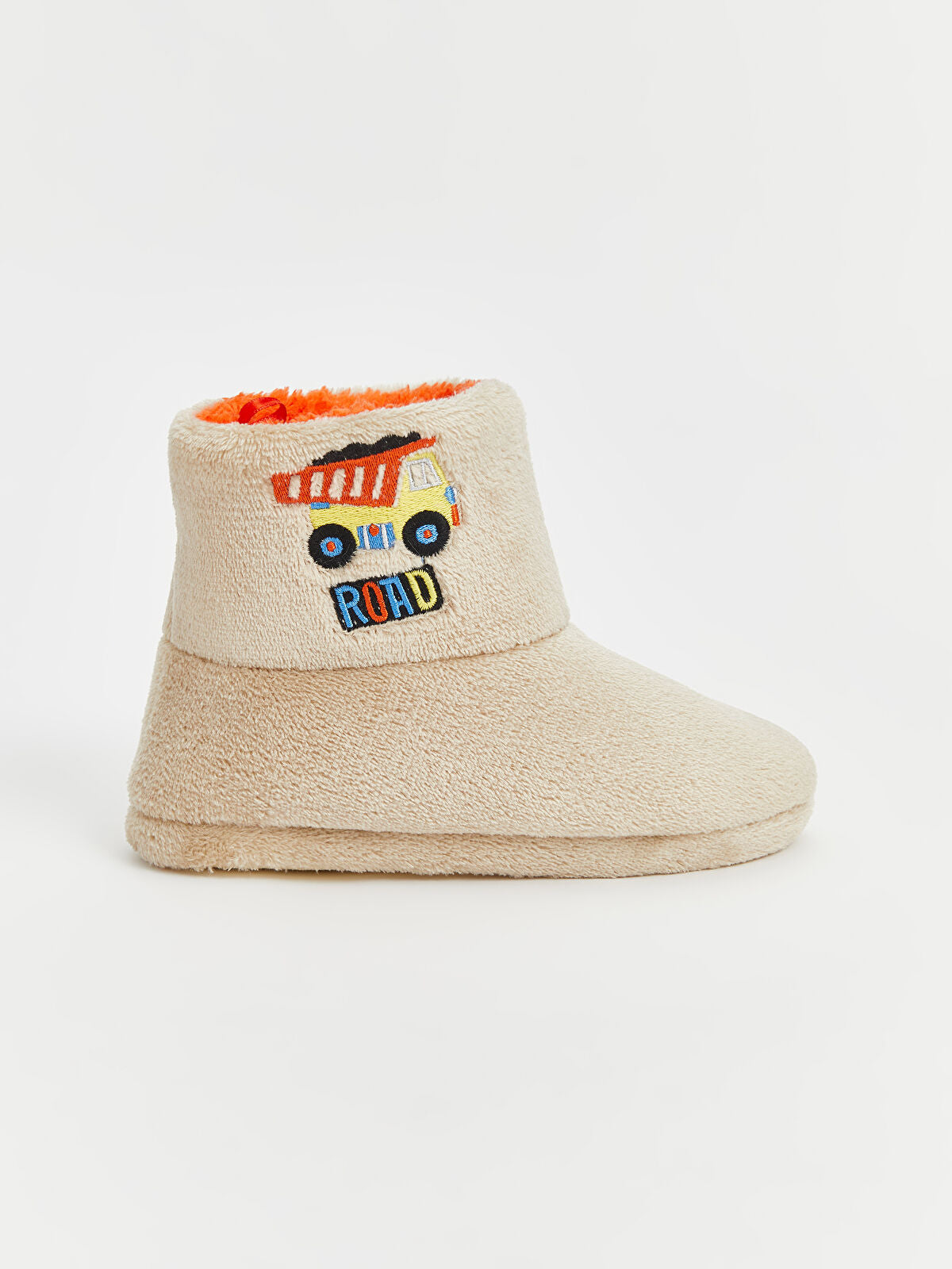 Fleece Buckle Boy's House Slipper