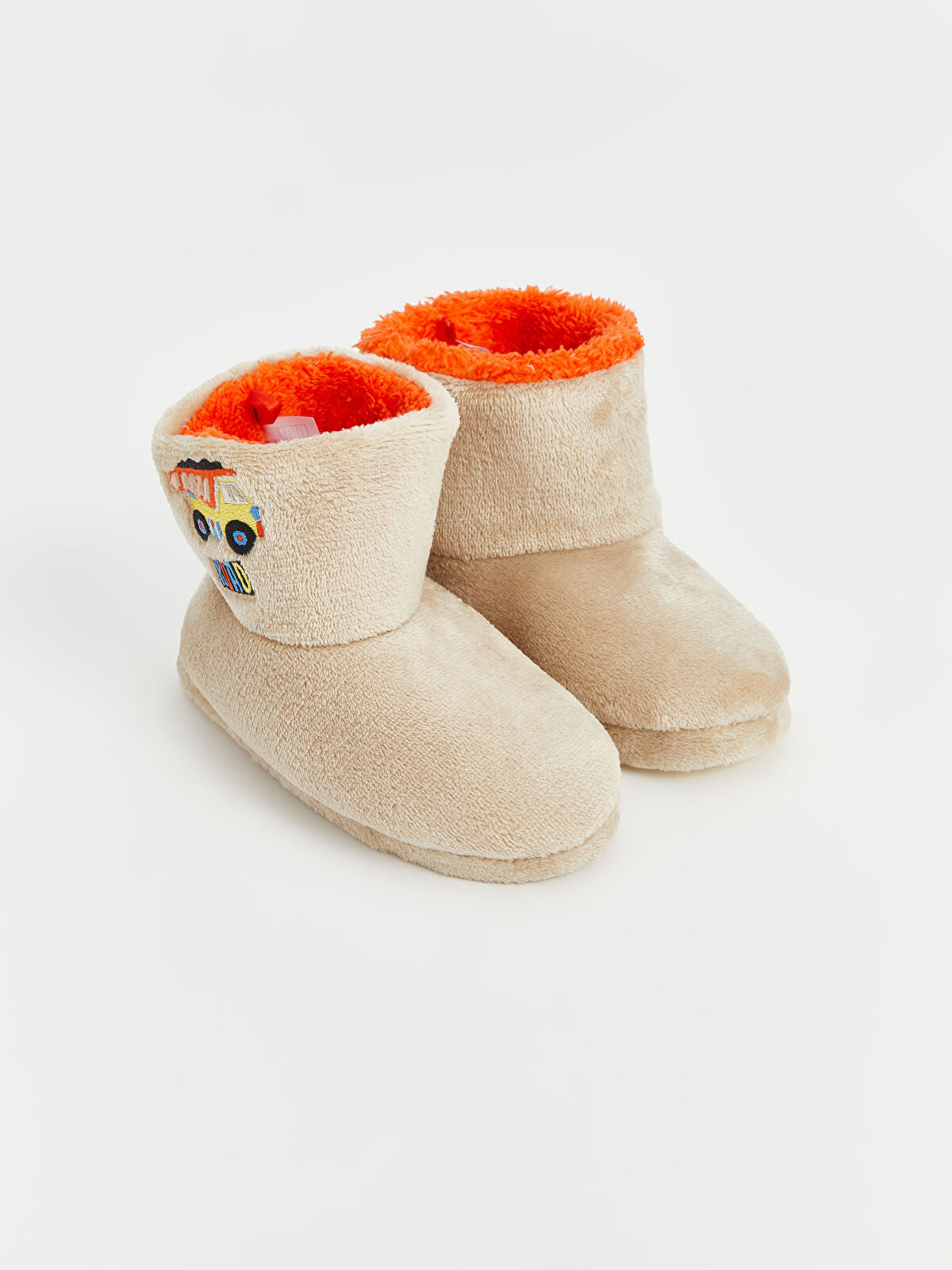 Fleece Buckle Boy's House Slipper