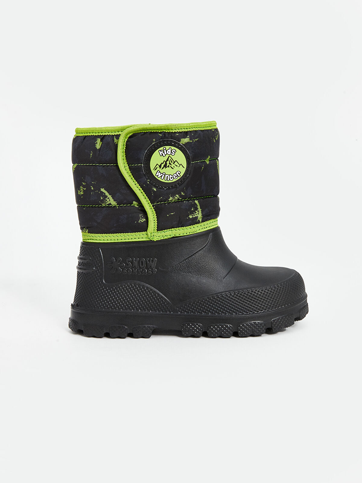 Striped Printed Boy Baby Boot