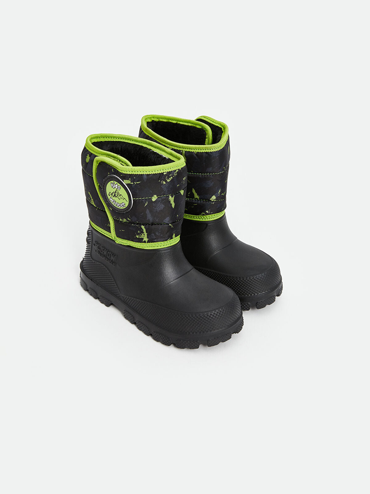 Striped Printed Boy Baby Boot