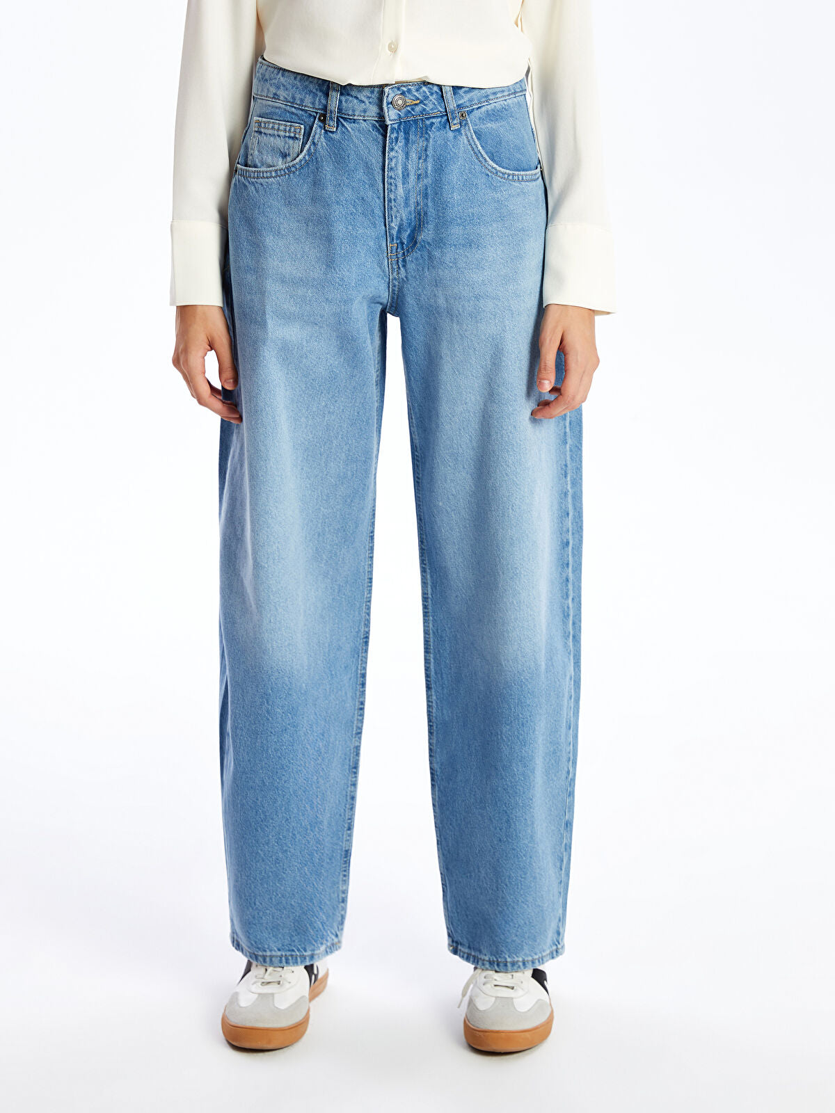 Balloon Fit Women's Jeans Pants