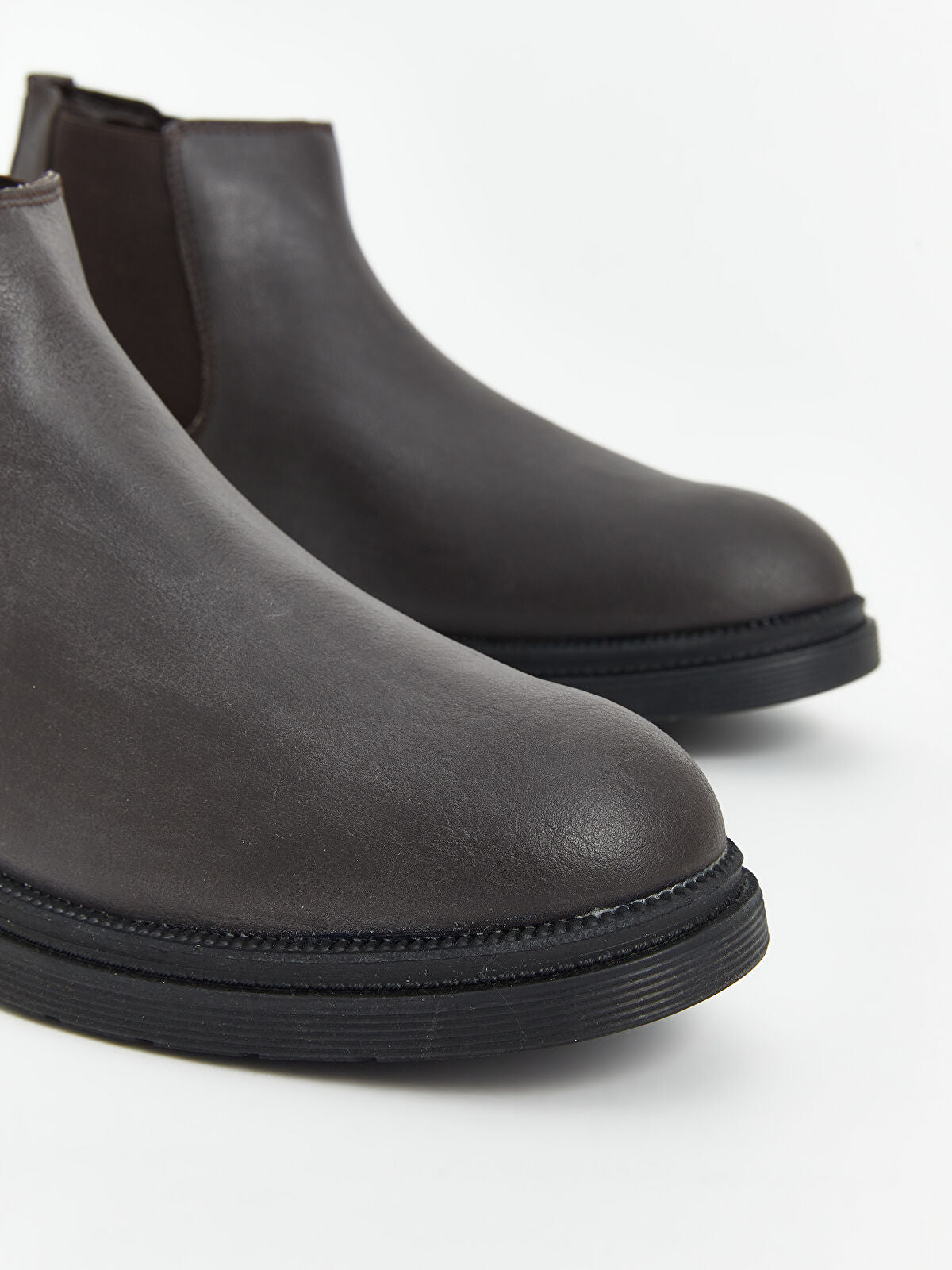 Leather-Look Men's Shoe