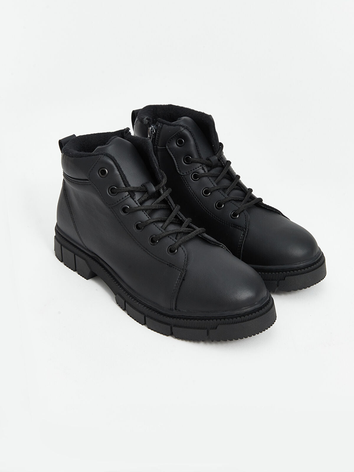 Leather-Look Ankle Boot for Men