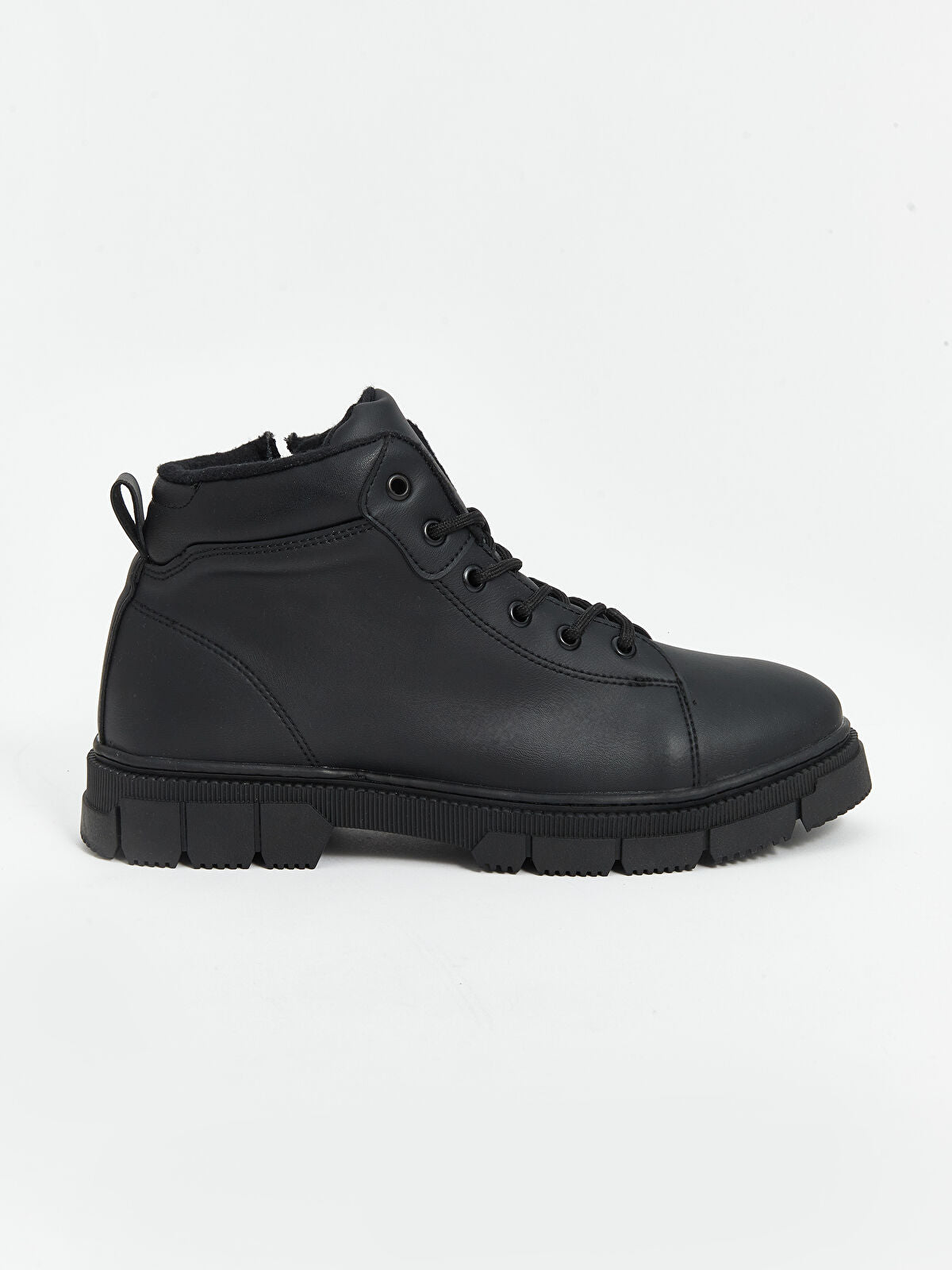 Leather-Look Ankle Boot for Men