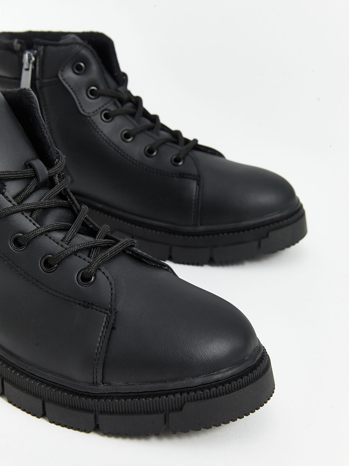 Leather-Look Ankle Boot for Men