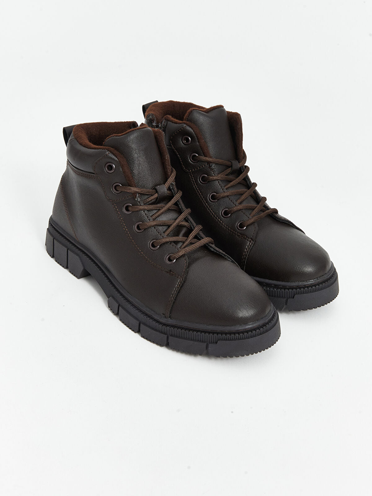 Leather-Look Ankle Boot for Men