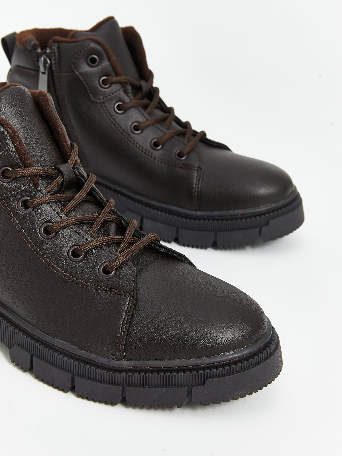 Leather-Look Ankle Boot for Men