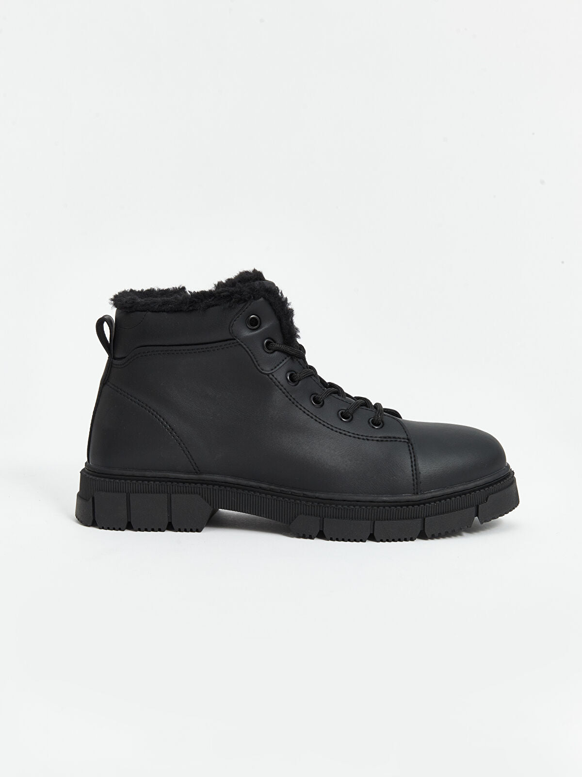 Leather-Look Men's Boot