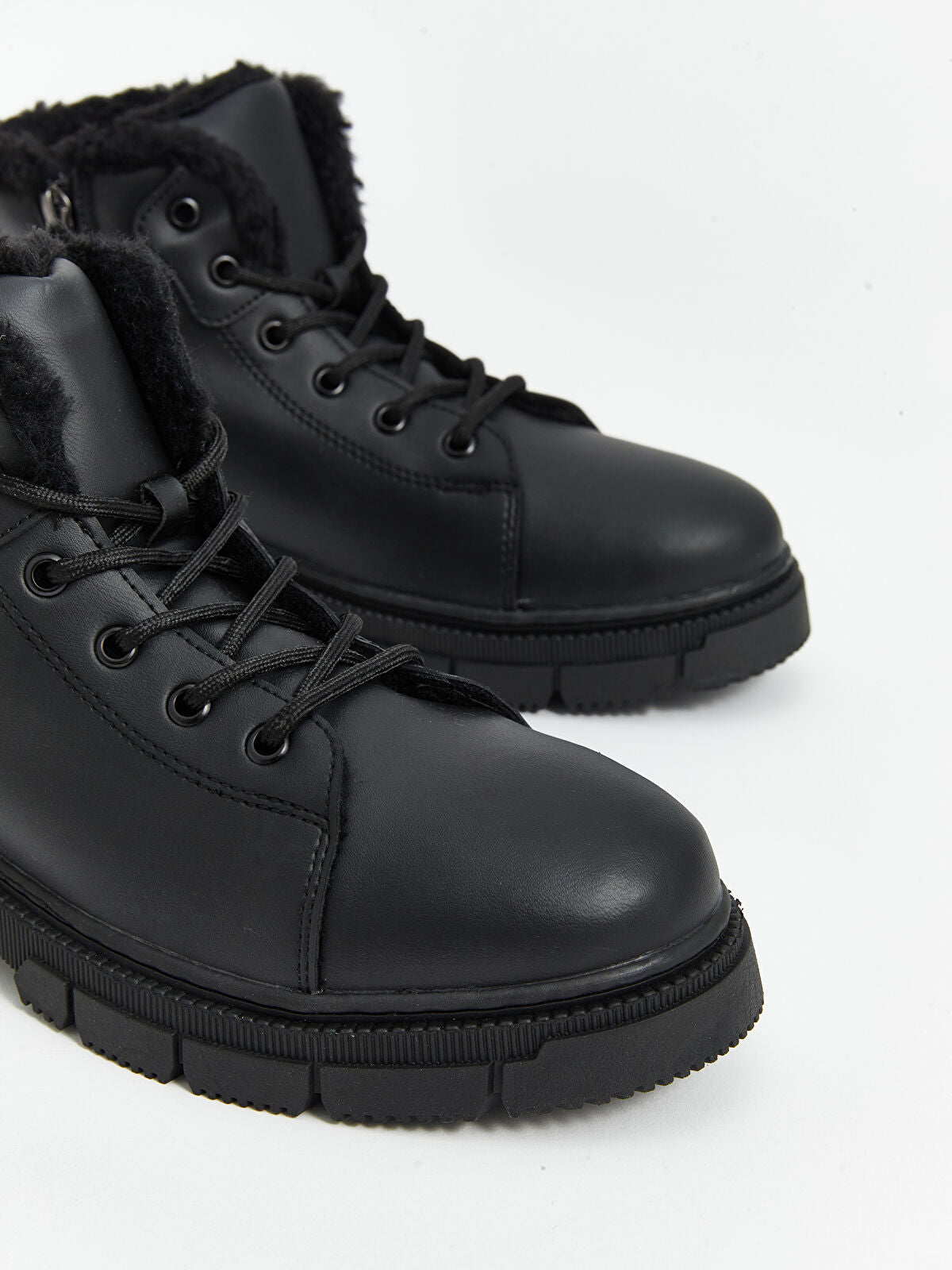Leather-Look Men's Boot