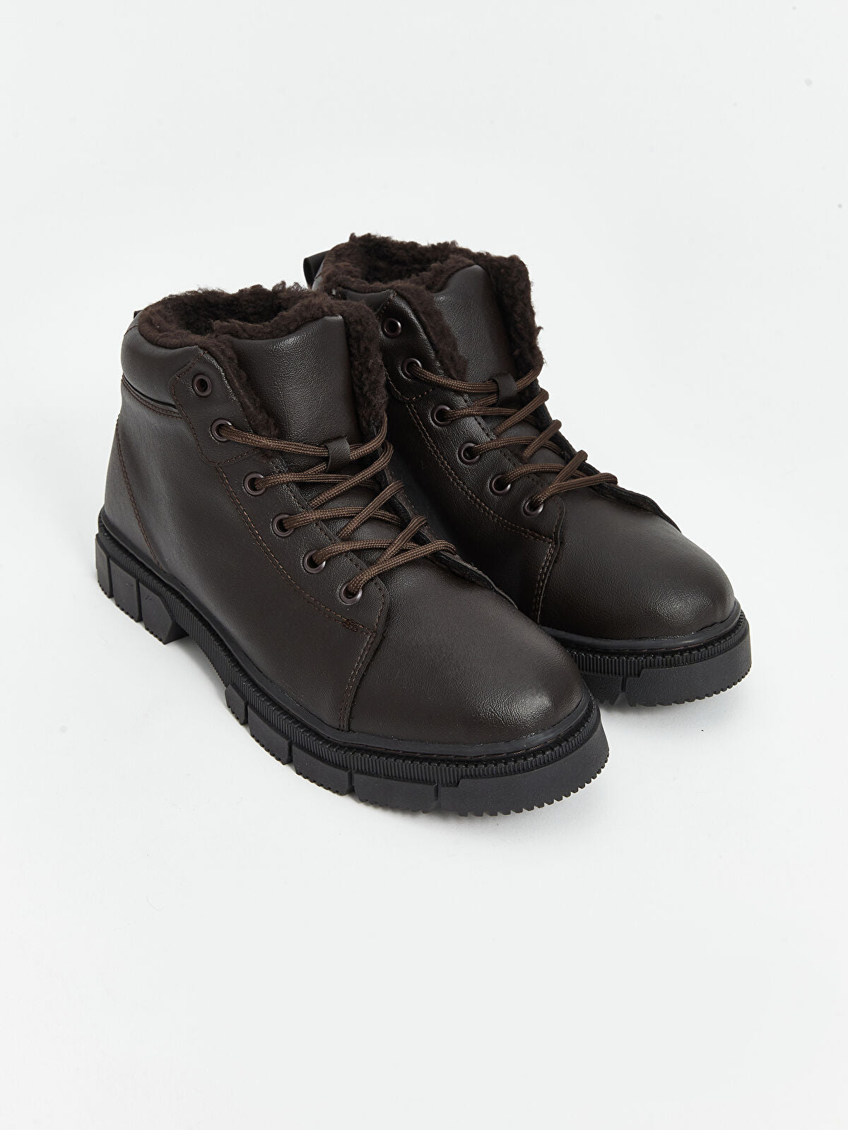Leather-Look Men's Boot