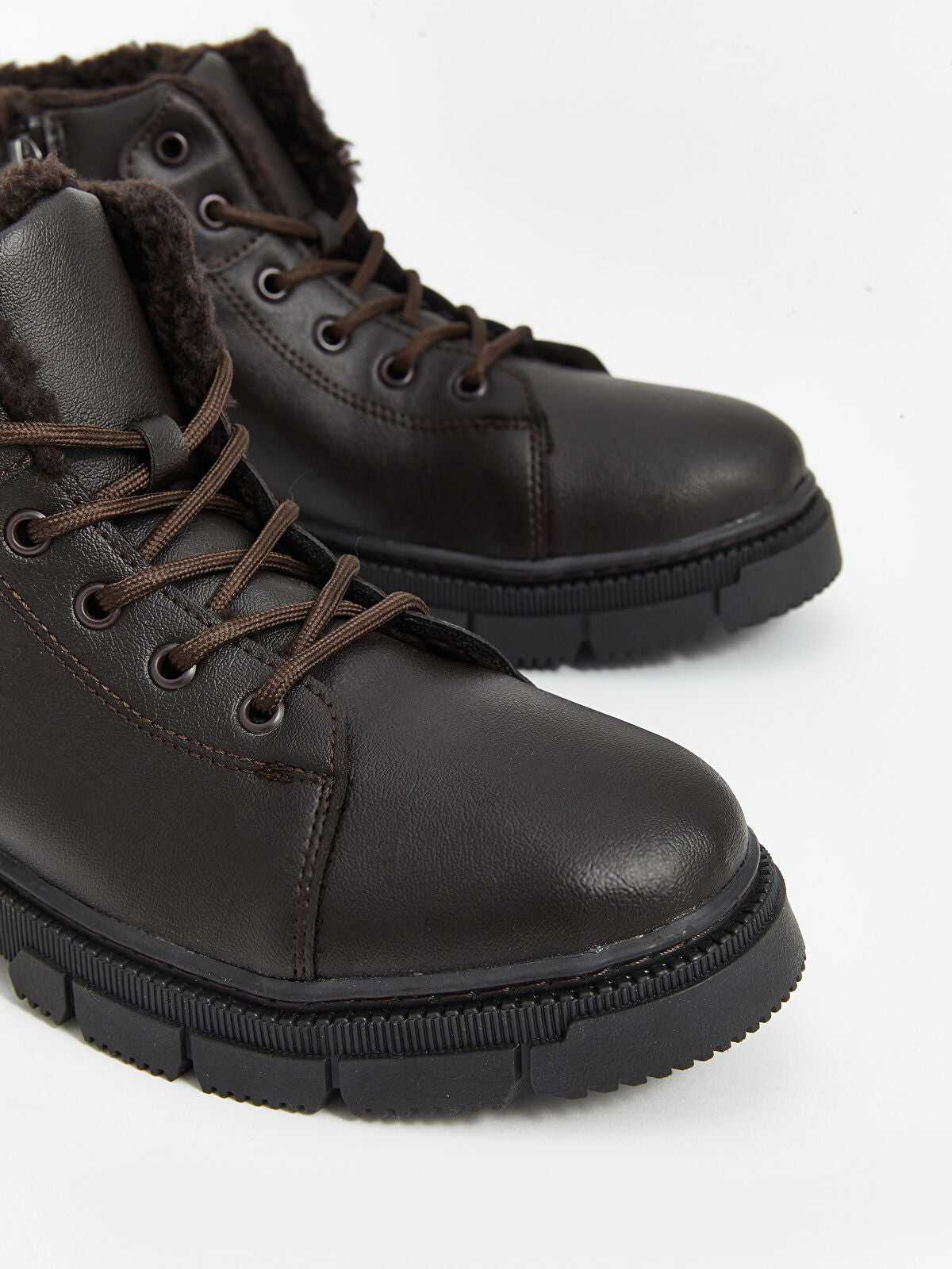 Leather-Look Men's Boot