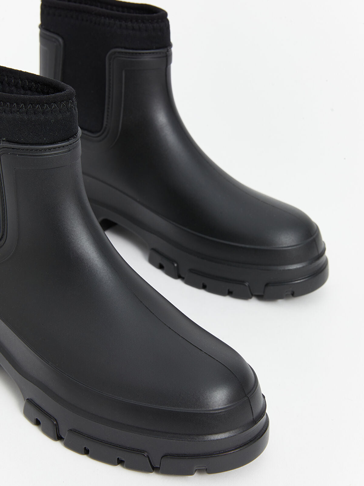 Women's Leather-Look Rain Boot