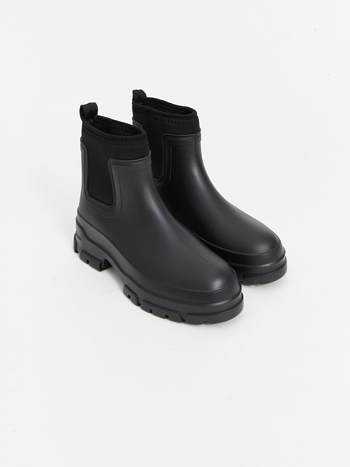 Women's Leather-Look Rain Boot