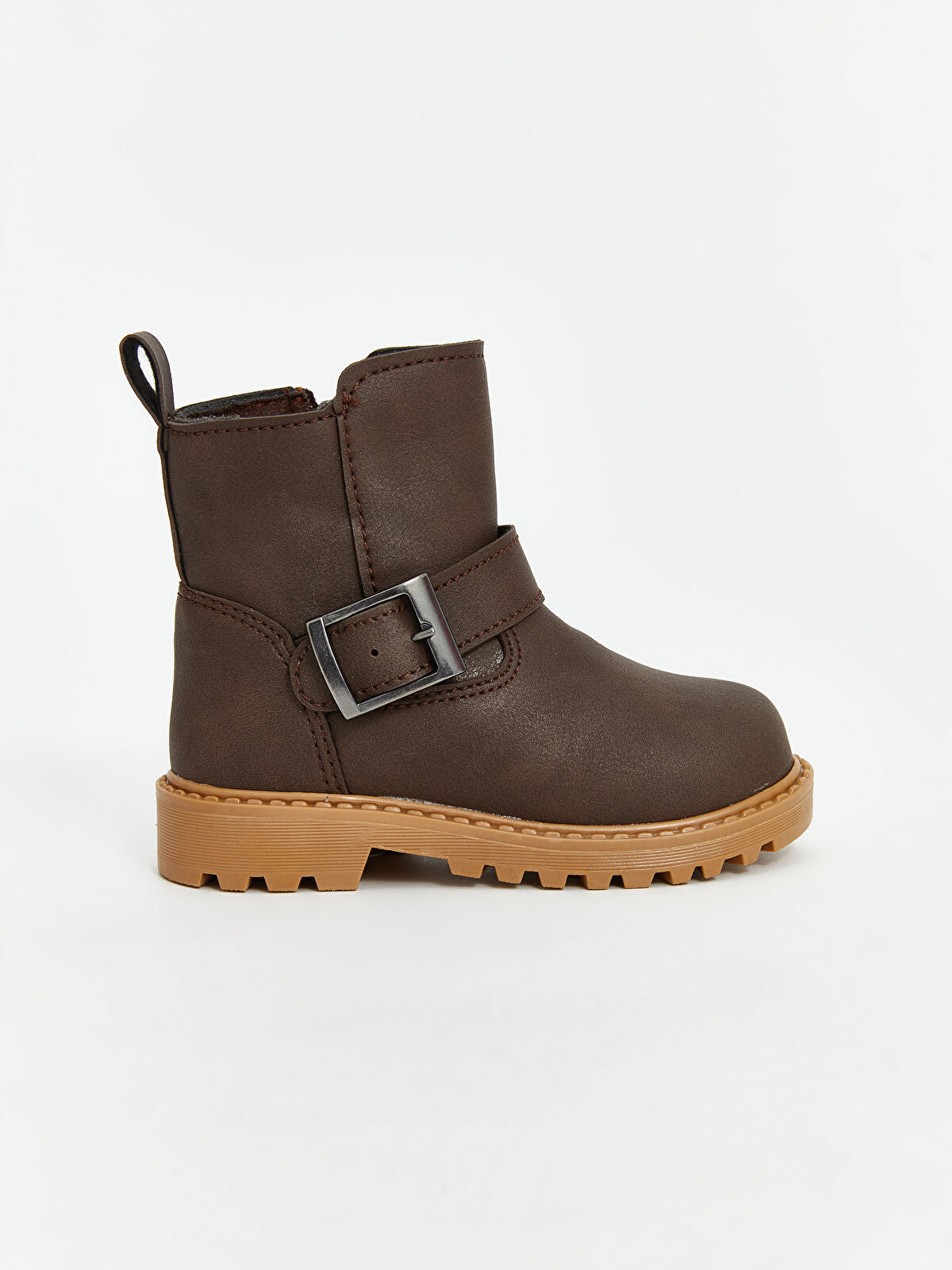 Leather-Look Baby Boy Boot