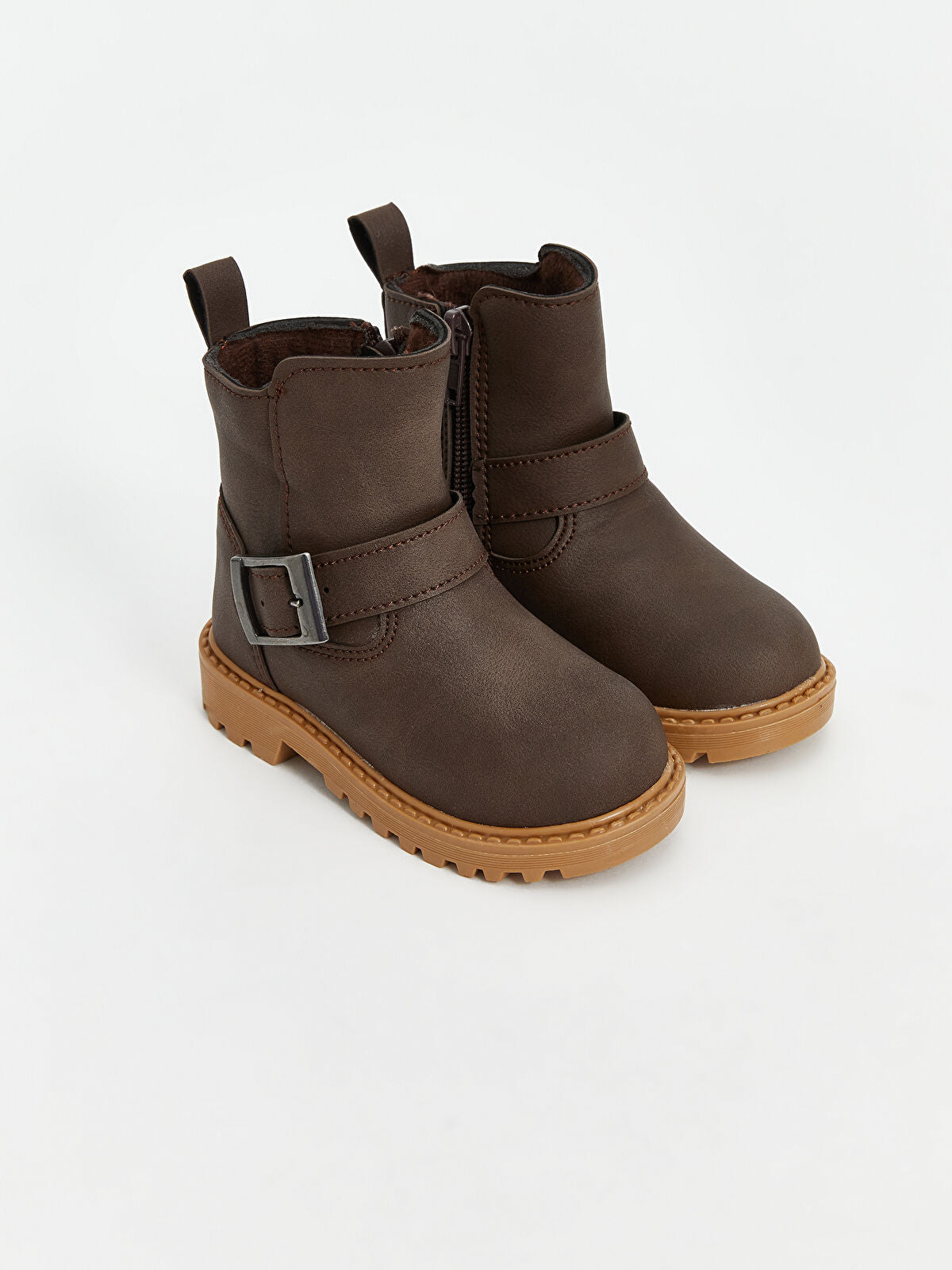 Leather-Look Baby Boy Boot