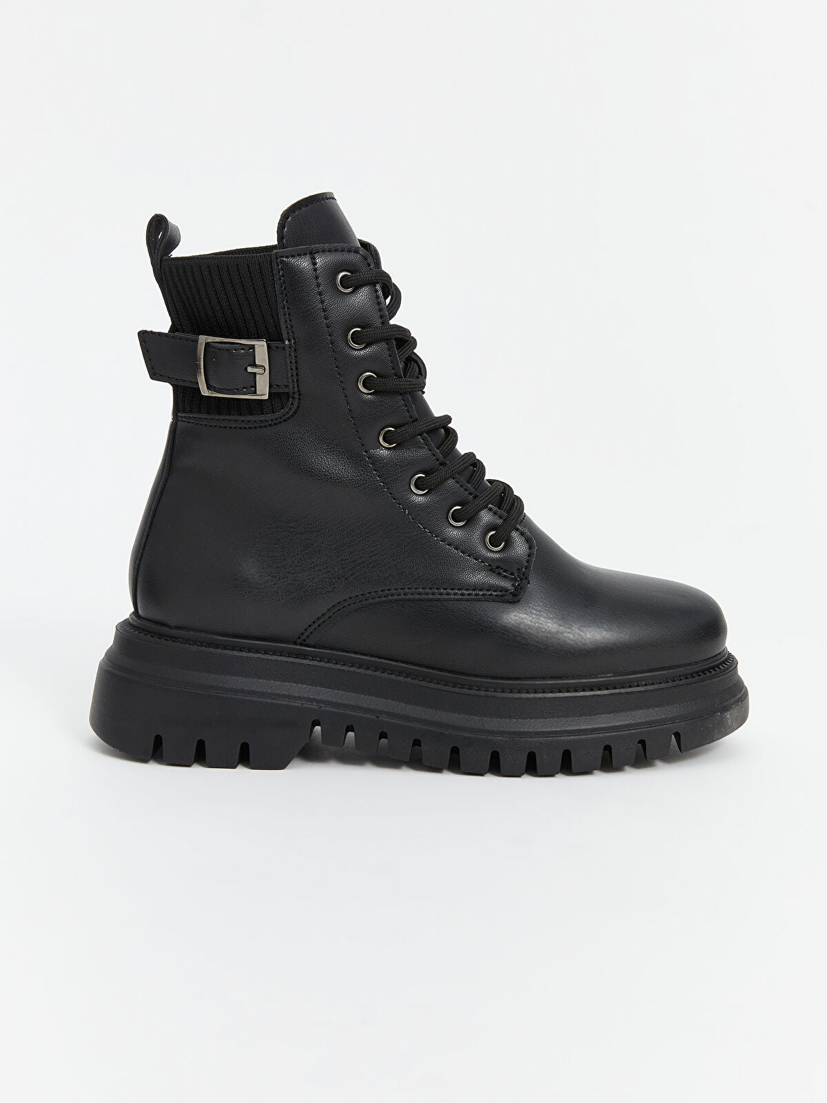 Leather-Look Women's Boot