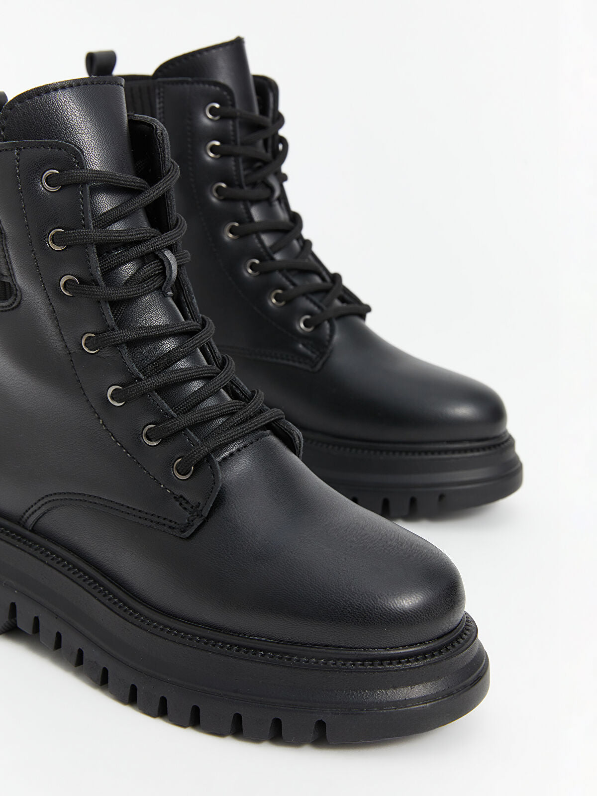 Leather-Look Women's Boot